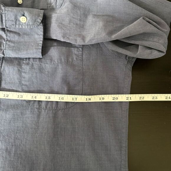 J Crew Shirt Mens Size M Purple Slim Fit Button Down Long Sleeve Cotton Preppy - Picture 10 of 11